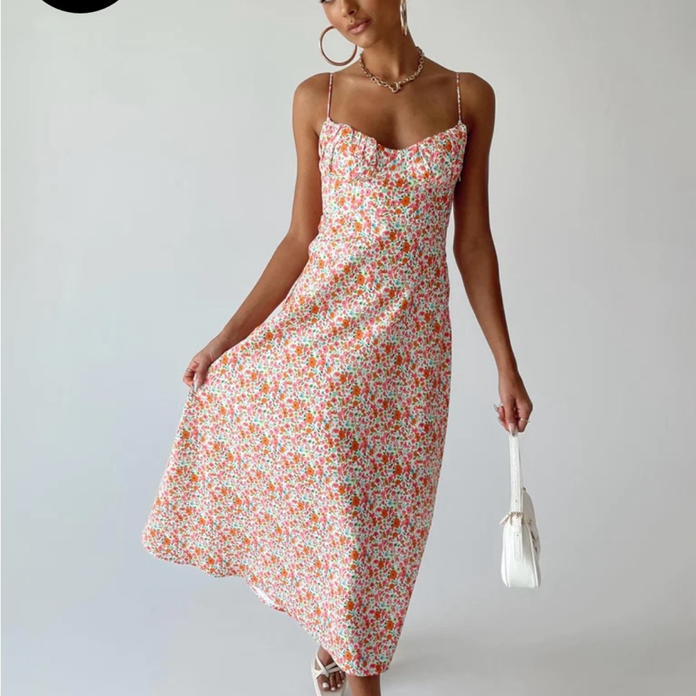 Princess Polly Amara Midi Dress Multi Color!